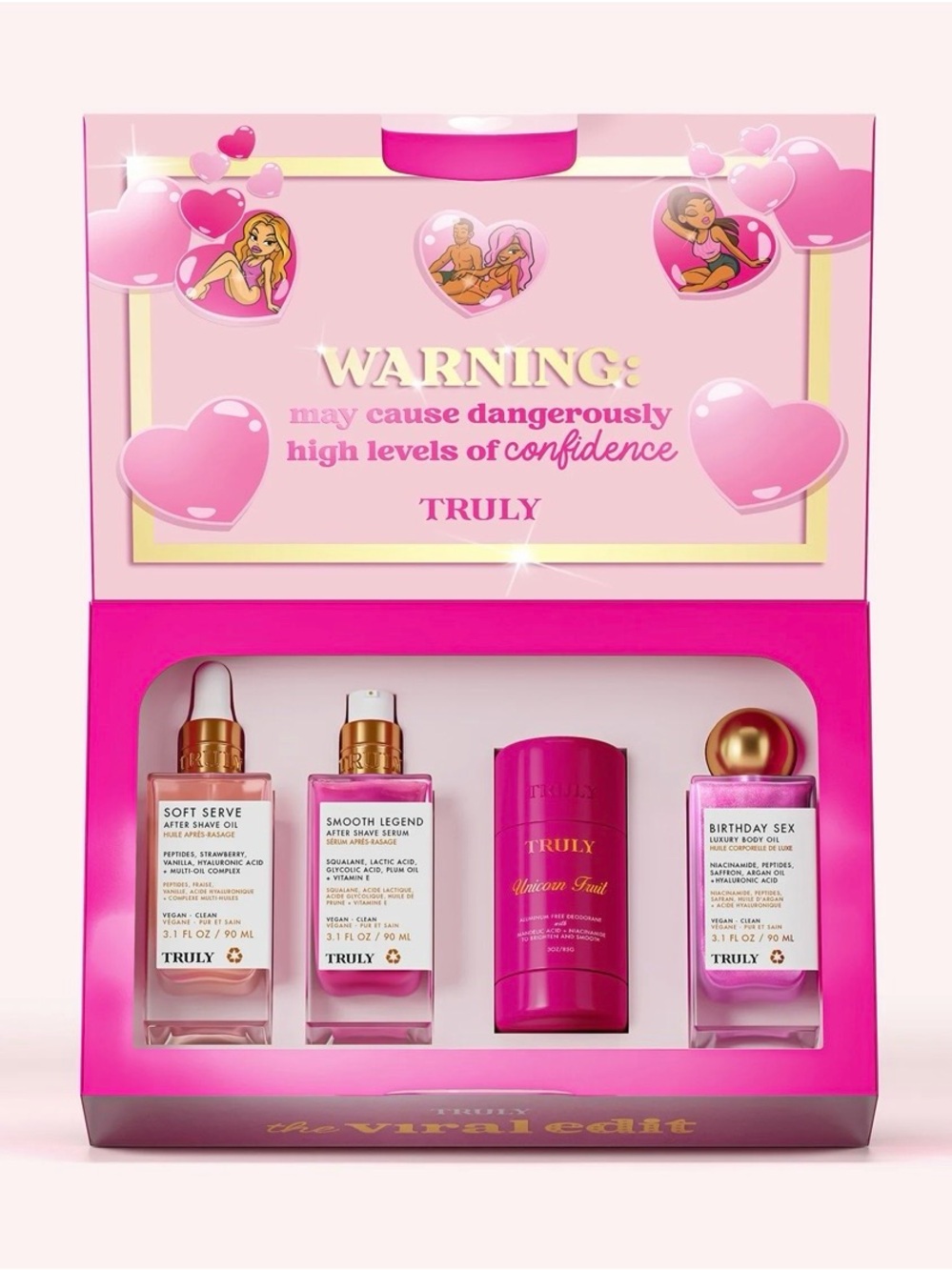 TRULY Unicorn Fruit Pink Primer & Fragrance Set